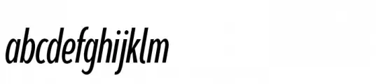 Corbert Compact Medium Italic
