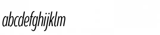 Corbert Compact Regular Italic