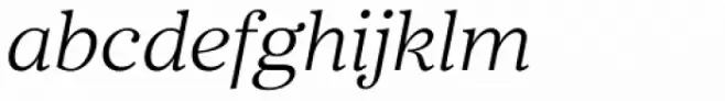 Core Serif N 25 Light Italic