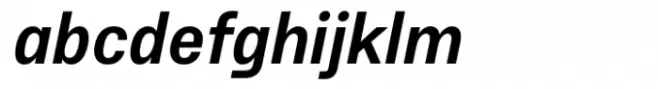 Corelia Semi Bold Italic