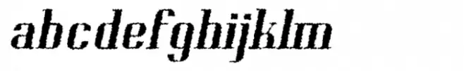 Corpesh Italic Distort