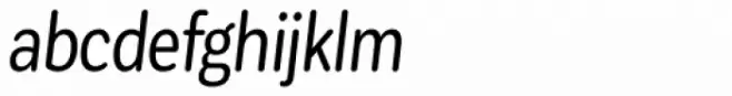 Corporative Sans Round Condensed Italic