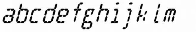 Cristal True Extra Bold Italic