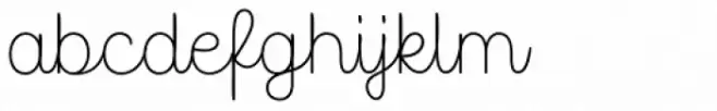 Cursive Script Light