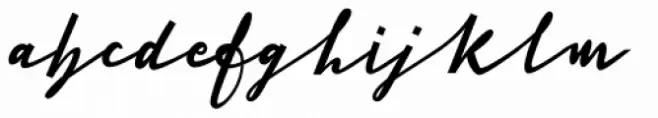 Cursive Signa Script Black Italic