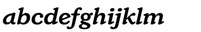 Custer Subhead Bold Italic