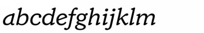 Custer Subhead Medium Italic