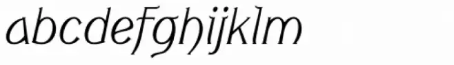 Cyceon Pro Light Italic