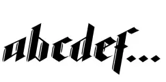 Darkmire Italic