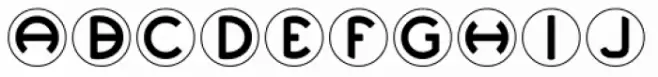 Deco Spot Initials JNL Regular