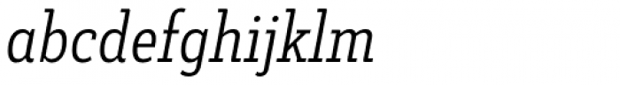 Decour Condensed Light Italic