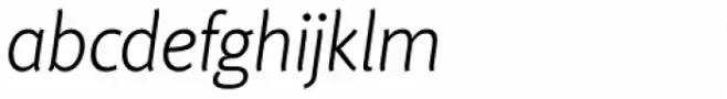 Delargo DT Informal Light Italic
