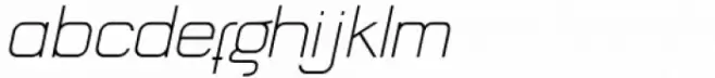 Demora Thin Italic