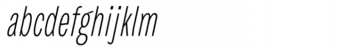 Desphalia Pro Thin Condensed Oblique