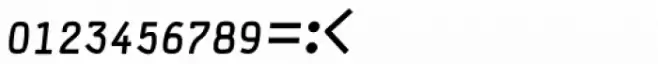 DF Staple TXT Medium Italic Exp