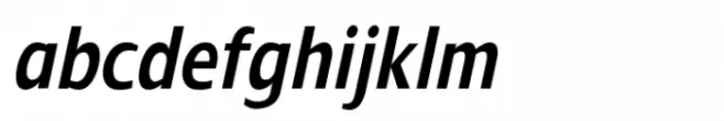 Dialog Condensed Semi Bold Italic