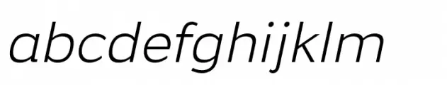 Dikta Neue Light Italic
