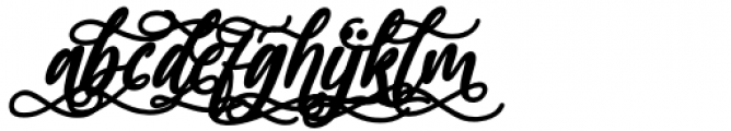 Dramatic Hearts Swash Bold Italic