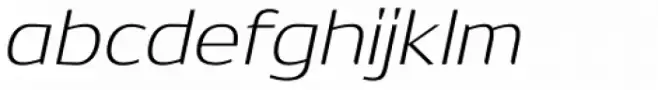 Dynasty ExtraLight Italic