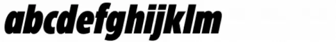 Eastman Condensed Compressed Heavy Italic