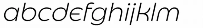 Eastman Roman Alternate Light Italic