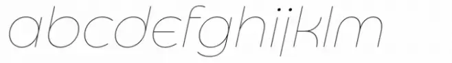 Eastman Roman Alternate Thin Italic