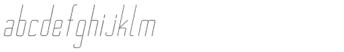 Ebdus Thin Italic