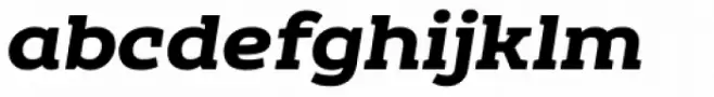 Echoes Slab Black Italic