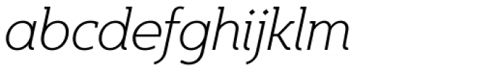 Egon ExtraLight Italic