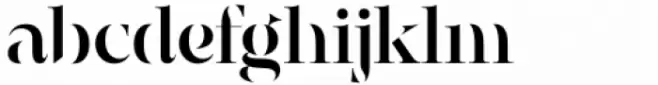 Elegante Classica Stencil