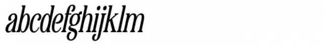 Enigmatica Bold Condensed Italic
