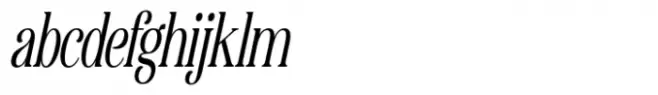 Enigmatica Medium Condensed Italic