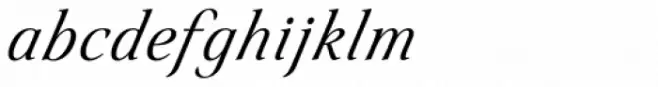 Eterea LC Ornamented Caps Italic
