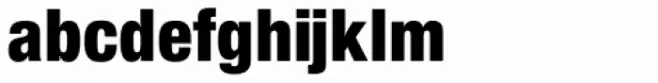 Europa Grotesk Nr 2 SB UltraBold Cond