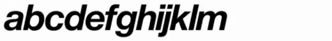 Europa Grotesk Nr 2 SH Bold Italic