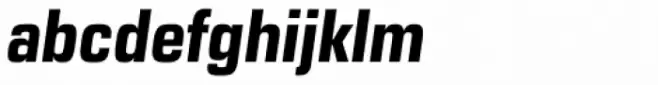 Eurostile Next Pro Narrow Bold Italic