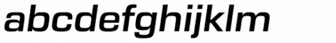 Eurostile Next Pro Wide Semi Bold Italic