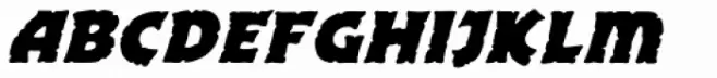 Excalibur Stone Cold Bold Italic