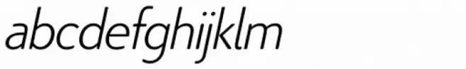 Exec Corners Extralight Italic