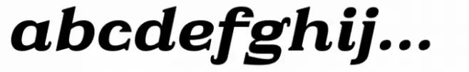 Fabular Extra Bold Italic