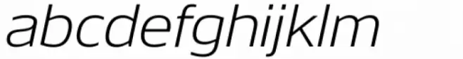 Faculty Extra Light Italic