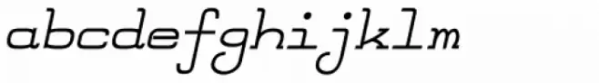 FeggoliteMono Italic