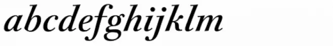 FF Acanthus Std Text Regular Italic