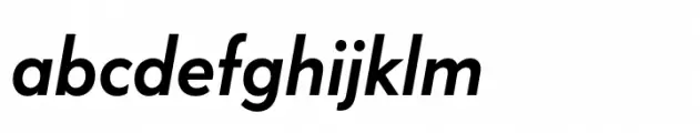 FF Bauer Grotesk Paneuropean Medium Italic