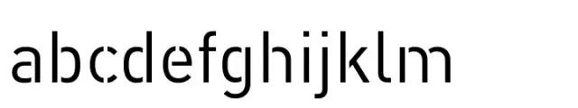 FF DIN Stencil Variable Regular