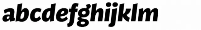 FF Kaytek Sans Black Italic