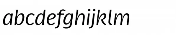 FF Real Head Semilight Italic