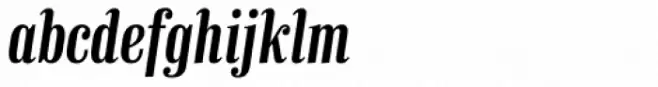 Finalia DT Condensed Demi Italic