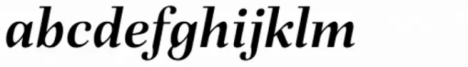 Fiorina Subhead Semi Bold Italic