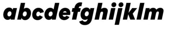 Flink Neue Cnd Black Italic